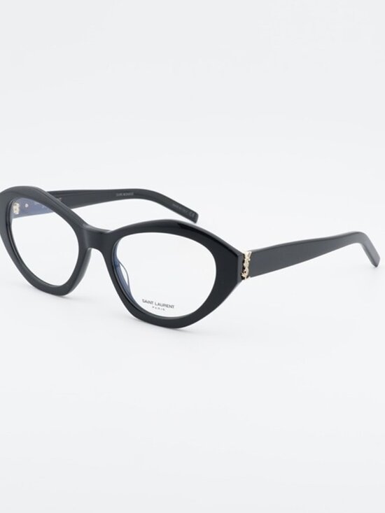 Saint Laurent SL M60 OPT 001 Eyeglasses Black 54mm Cat Eye Frame main image 7